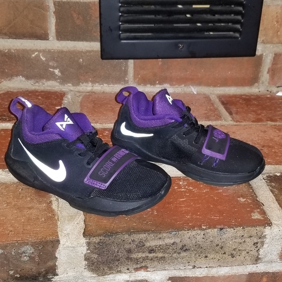 Nike Paul george 1 black and purple - Picture 2 of 4